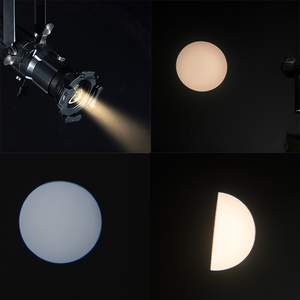 Vente flash - Projecteur LED Mini Leko 20W de fabrication industrielle - 19 °   26 °   36 °   50 °   Projecteur de logo DMX à mise au point fixe, éclairage de scène - Product Image 5