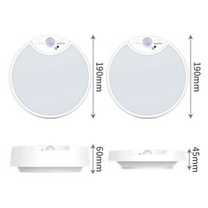 Plafonniers LED super lumineux avec détecteur de mouvement et télécommande pour placard, garde-manger, buanderie, garage - Product Image 2