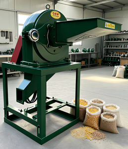 Moulin à céréales automatique 220V haute productivité 800kg/h pour le broyage et le traitement du maïs, du blé et de la farine, idéal pour usage domestique et agricole - Product Image 2