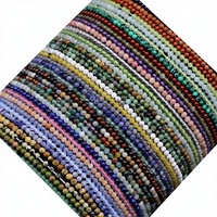 Perles rondes de 2 mm en vrac, matériel pour pendentifs de cheveux, boucles d'oreilles, bracelets, colliers, accessoires de bijoux DIY