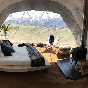 Tenda a Cupola Geodetica di Lusso per <span class=keywords><strong>Glamping</strong></span> Invernale, <span class=keywords><strong>Resort</strong></span> all'Aperto e Campeggio in Hotel - Product Image 2