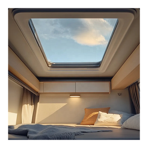 <span class=keywords><strong>Finestra</strong></span> a <span class=keywords><strong>Tetto</strong></span> in Alluminio a Doppio Vetro con Isolamento Termico Automatico Elettrico, Impermeabile ed Efficiente dal Punto di Vista Energetico, Design Moderno - Product Image 5