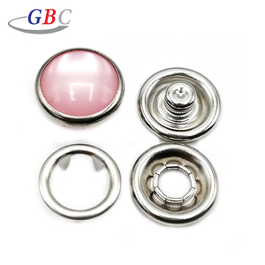 Chất lượng cao snap ốc vít thép không gỉ ngọc trai prong Snap Nút cho quần áo trẻ em - Product Image 4