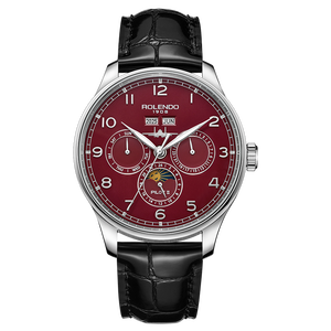 Reloj de Lujo Automático con Correa de Cuero para Hombre, ODM OEM, Montre Homme, Orologio Uomo, Cristal de Zafiro, Relojes Mecánicos - Product Image 3