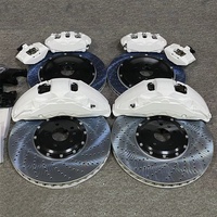Big 4 6 8 10 Pot kaliper Piston rem, kit cakram rotor untuk Nissan 350Z 370Z 2020 Toyota Mkv Gr Supra Mazda 3 Sport Subaru Wrx