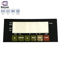 Panneau frontal en acrylique PMMA personnalisé, impression sérigraphique CNC, imperméable, anti-rayures, revêtement graphique pour l'électronique industrielle