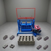 Machine à fabriquer des blocs mobiles 2-45, haute efficacité, type pont roulant, haute productivité, machine à briques, équipement de fabrication de briques