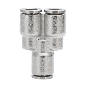 Chine Approvisionnement d'usine Raccords de soupape de contrôle de vitesse d'air <span class=keywords><strong>NSZ</strong></span> personnalisés Pièces pneumatiques pour l'industrie automobile Cuivre Laiton - Product Image 4