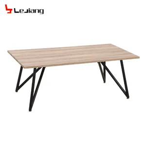 Muestra gratis espejo tallado gran Guangzhou transformador comedor Cum de cristal de madera de la mesa de café