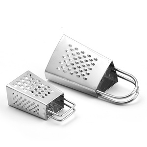 Wholesale 3.5 Inch Four Sides Stainless Steel Mini Box <b>Vegetable</b> Grater <b>Vegetable</b> Slicer - Product Image 1