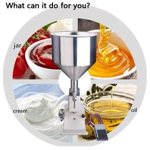 Machine de remplissage manuelle A01, appareil de remplissage pour petite taille 0-50ml, avec trémie de remplissage 10l - Product Image 6