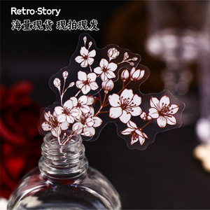 16 nhãn dán cho mỗi gói thuốc nhuộm hoa loạt nền đồng bằng cho album ảnh và Nhật Ký - Product Image 4