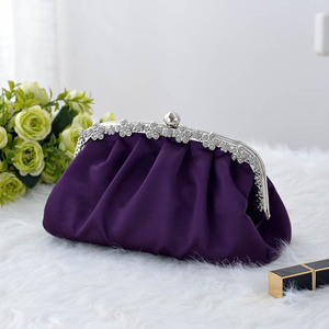 Custom Logo Multi Color Exquisite Handmade Diamond Compact Portable <b>Bag</b> Glamorous Purse for Bridal Wedding Luxury Clutch <b>Bag</b> - Product Image 3