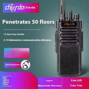 Childa O7VG Interphone haute puissance 10W chantier de construction en plein air visite autonome 10km voiture poignée haut-parleur paire inspiré loup - Product Image 5