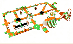 Fabricant de jeux aquatiques amusants pour parcs aquatiques, parcours d'obstacles aquatiques gonflables pour lacs, <span class=keywords><strong>wake</strong></span> park et parc aquatique marin - Product Image 3