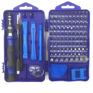 Juego de Destornilladores de Precisión de Acero S2 115 en 1 - Kit de Reparación de Bricolaje en Estuche Rígido para Electrónica - Product Image 1