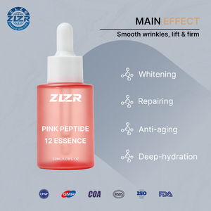 PDRN Pink Peptide 12 Salmon DNA <b>Serum</b> Collagen Hyaluronic Acid Vitamin <b>C</b> Niacinamide Firming Lifting Hydrating Glow Repair - Product Image 5