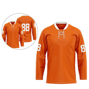 Camisetas de hockey sobre hielo personalizadas sublimadas, nuevo diseño, uniformes de hockey sobre hielo con logotipo, color y talla personalizados, camiseta deportiva de hockey sobre hielo - Product Image 3