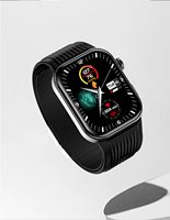 Reloj Inteligente con Medición de Presión Arterial, ECG, Detección de Caídas, Botón SOS, Pantalla AMOLED Cuadrada, Compatible con Android, Monitor de Sueño