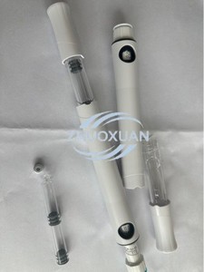 4ml dual-chamber glass ink <b>refill</b> <b>pen</b> with plastic protective cap - Product Image 1