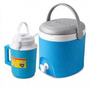 Juego de Jarra de Agua para Camping Chillex Oval de 2 Piezas, Ecológico, con Tapa y Asa, Capacidad de 6 Litros - Product Image 1