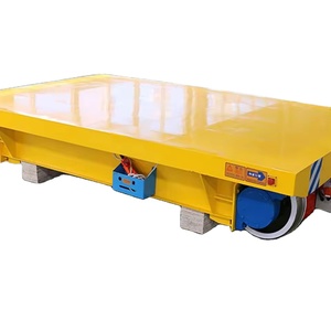 स्टील कॉइल फ्लैट कार रिमोट कंट्रोल ट्रैकलेस इलेक्ट्रिक इंडस्ट्रियल गुड्स ट्रांसफर हैंडलिंग वाहन अनलोडिंग रैंप उपकरण - Product Image 1