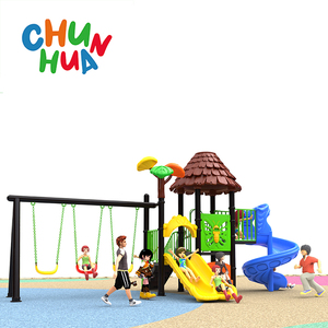 Nhựa Công viên giải trí trẻ em trượt lớn rừng phiêu lưu thiết bị sân chơi ngoài trời - Product Image 3