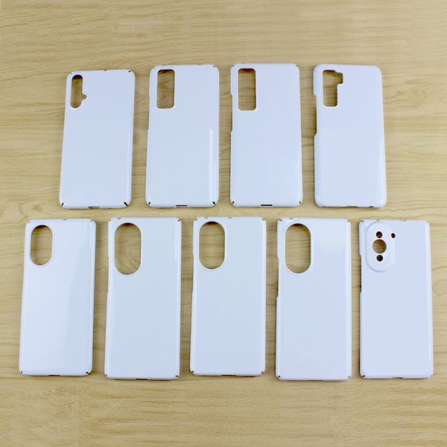 3D Film Sublimation DIY White Blank Hard Mobile Cell Phone Case for Huawei Honor 80 PRO 70 PRO P50 Mate 40
