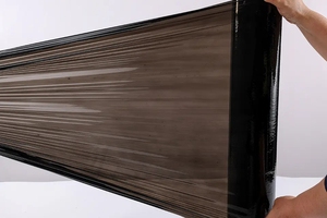 Custom Colored LLDPE <b>Pallet</b> <b>Wrap</b> Blue Black Stretch Film - Product Image 4