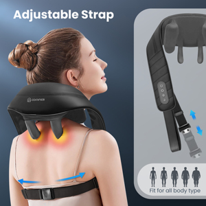 <span class=keywords><strong>Masajeador</strong></span> Eléctrico Inalámbrico <span class=keywords><strong>Shiatsu</strong></span> para Cuello y Hombros con Calor, Últimos Productos de <span class=keywords><strong>Comfier</strong></span> 2024 - Product Image 6