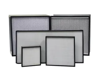 H13/14 Glass fiber Media Deep Pleated h14 hepa filter laminar flow Hood Hepa FFU filter replacement