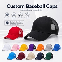 Gorra de Béisbol Premium de 6 Paneles, Gorra Deportiva de Secado Rápido, Gorra para Correr Transpirable de Alta Calidad, Logotipo Personalizado al por Mayor