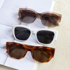 แว่นกันแดดแบบยูนิเซ็กซ์ สกรีนโลโก้ได้ วัสดุ TR90 โพลาไรซ์ ป้องกันรังสียูวี 400 รุ่นใหม่ปี 2026 แว่นตาผู้หญิงทรงแคทอาย - Product Image 4