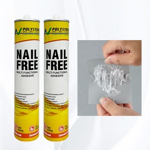 <span class=keywords><strong>Colle</strong></span> liquide silicone imperméable à séchage rapide sans clou pour la construction, le travail du bois et l'emballage, cartouche de 300 ml - Product Image 3