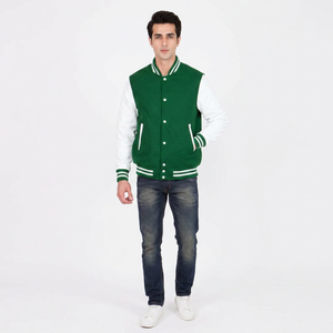 Nueva mejor llegada de los hombres Versity chaqueta de alta calidad polar personalizado béisbol Letterman con personalizado CollegeBaseballjacket para los hombres - Product Image 1