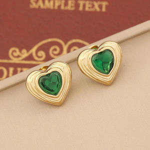 Boucles d'oreilles multicolores <span class=keywords><strong>Christian</strong></span> - Plaqué or 18 carats, acier inoxydable anti-ternissement, bijoux de mode raffinés - Product Image 3