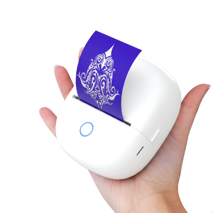 Impresora Térmica <span class=keywords><strong>de</strong></span> Tatuajes <span class=keywords><strong>de</strong></span> 2 Pulgadas, Mini Impresora Portátil Inalámbrica sin Tinta para Etiquetas <span class=keywords><strong>de</strong></span> Tatuajes, Regalos, Hogar y Oficina - Product Image 1