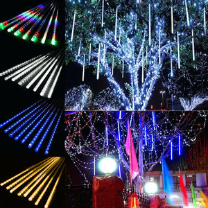 Guirnalda de Luces LED Tipo Lluvia de Meteoros, Resistente al Agua IP65, Lámpara Decorativa para Bodas, Fiestas, Árbol de Navidad, Patio - Product Image 5