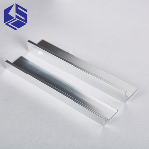 Đánh Bóng Bạc Nhôm Gạch Góc L Hình Gạch <span class=keywords><strong>Trim</strong></span> - Product Image 2