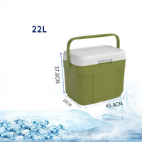 Nouvelle conception, glacière rotomoulée de 5L à 28L, boîte de refroidissement isolée imperméable pour boissons, glacière de camping, vente en gros