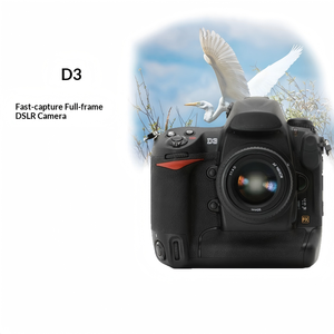 Appareil photo reflex numérique professionnel plein format <span class=keywords><strong>D3</strong></span> d'occasion, haute vitesse, prise de vue en continu, pour la photographie d'oiseaux et les sports - Product Image 1