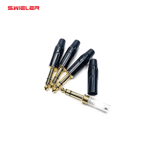 Câble audio <span class=keywords><strong>mono</strong></span> plaqué or <span class=keywords><strong>Jack</strong></span> TS 6,35 mm à 6,35 mm coudé à 90 degrés, fil de cuivre nu, prix usine - Product Image 5