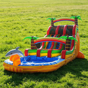WINSUN Attractive Commercial Bright <b>Inflatable</b> <b>Slide</b> for Theme Parks And Community Outdoor Gathering Activities - Product Image 1