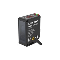 Sensor láser de tipo de salida analógica duradero y de larga duración, distancia de detección de 250 ~ 2500mm, Sensor de reflexión difusa