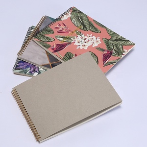 Tùy chỉnh in A4 bán buôn xoắn ốc máy tính xách tay Sketchbook vẽ cuốn sách phác thảo Pad - Product Image 2