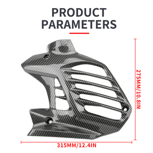NAMX diğer motosiklet parçaları karbon Fiber plastik <span class=keywords><strong>Motor</strong></span> koruyucu kabuk yüksek kaliteli ABS malzeme Retrofitted su depo kapağı - Product Image 2