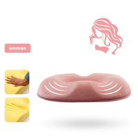 Bravo – coussin de siège en mousse à mémoire de forme pour sciatique et douleur aux hanches, soulagement de la pression, coussin de siège Coccyx