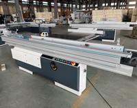 Scie à table coulissante industrielle de haute précision MJ6132, directement du fabricant, pour la production d'armoires en bois massif et de panneaux en mélamine