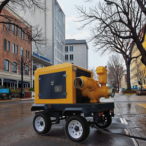 हाई-फ्लो हाई-प्रेशर क्लॉग-प्रतिरोधी डायाफ्राम आपातकालीन जल निकासी पंप 55kw डीजल-संचालित 2 "डिस्चार्ज ट्रक-घुड़सवार - Product Image 3