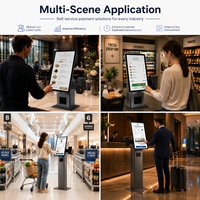 Sistema POS Android Comercial, Terminal de Pago, Impresora de Recibos, Kiosco de Autoservicio para Tiendas Minoristas y Supermercados